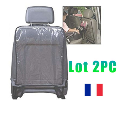 KKMOON Lot de 2 Protection Housse Dossier Arrière Siège Auto Voiture Enfant Bébé Neuf 