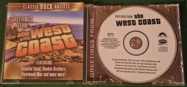 Various - Greetings From The West Coast (Rhino / Sterling)