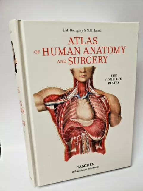 ATLAS OF HUMAN ANATOMY and SURGERY (8"x6"x2") by Taschen ~ BRAND NEW HARDCOVER ~
