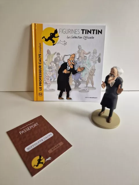 Figurine Tintin Collection Officielle Éd Moulinsart Le Professeur Calys (52)