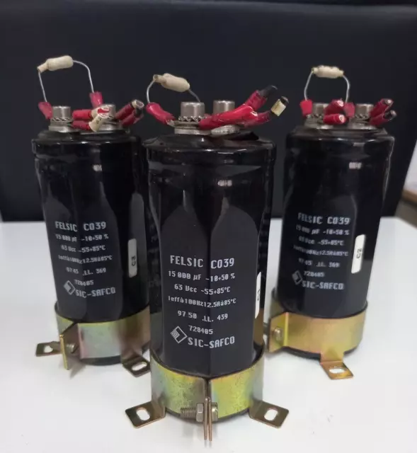 Felsic CO39 Capacitor SIC SAFCO ( lot of 3 pieces)
