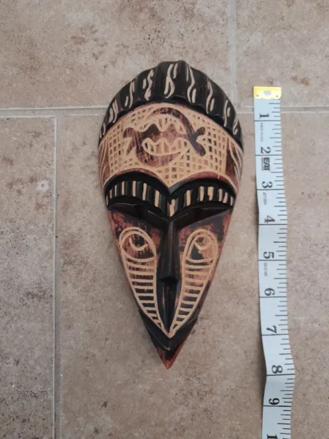 Wooden Handcrafted Mask Decorations Art Tribal African