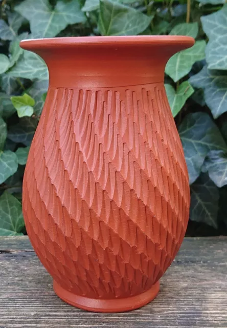 Old Vase Ceramic Vase Flower Vase Alfred Krupp-Klinker Handcraft Ritz de Cor
