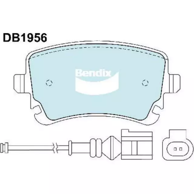 Bendix Heavy Duty Brake Pad Set Rear DB1956 HD