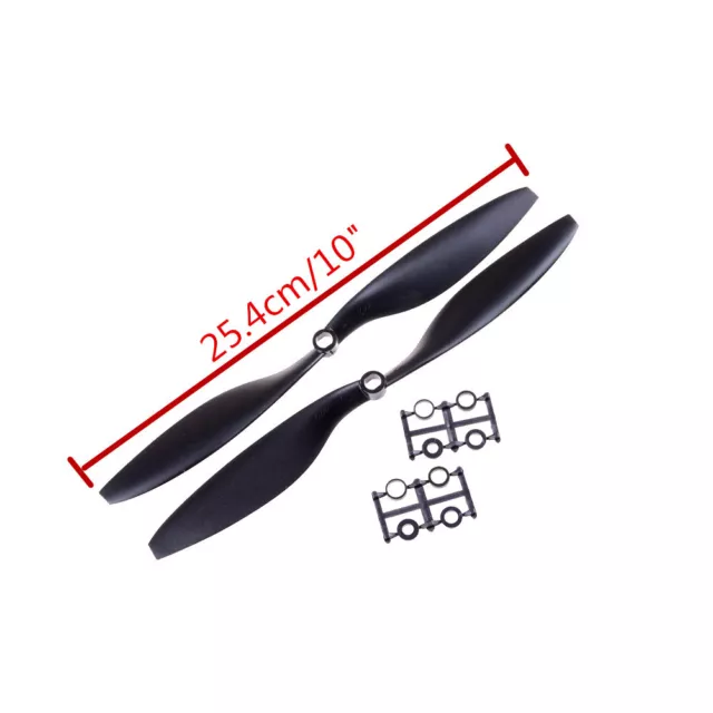 2Pair(4PCS) 1045 10x4.5 CW Propeller CCW Prop For RC Multicopter Quadcopte'EL