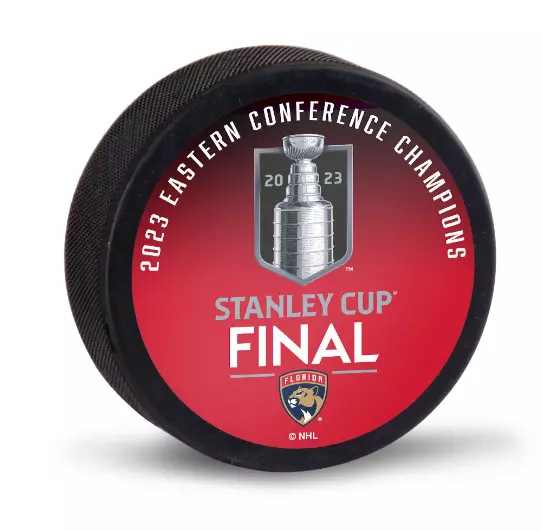 Florida Panthers 2023 Eastern Conference Champions Stanley Cup Hockey Puck