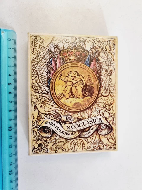 TARJETAS DE JUEGO Baraja Española Neoclasica 1810 Vintage