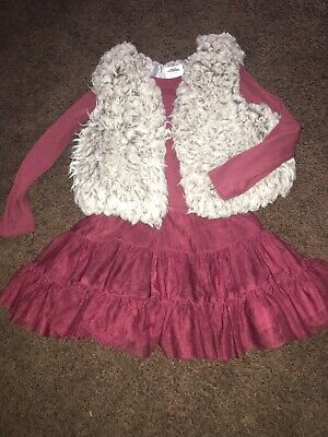 Girls 5T Outfit Old Navy Dress And Vest