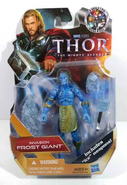 Invasion Frost Giant Thor the Mighty Avenger Movie 3.75" Action Figure 2011 New