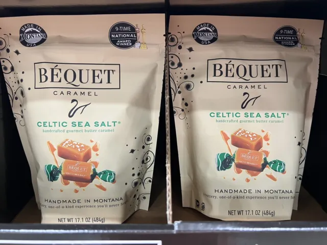 Bequet Caramel Celtic Sea Salt Bag 2 PACK