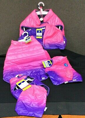 Top Paw Pink & Purple Ombre Puffer Jacket for Dogs~ Choice of XS, S, L, XL~ NEW!