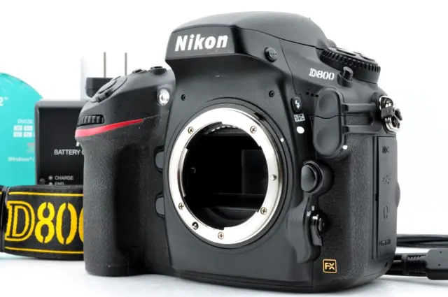 [Mint SC:13911 (7%)] Nikon D800 36.3MP Digital SLR FX Body from Japan #2160