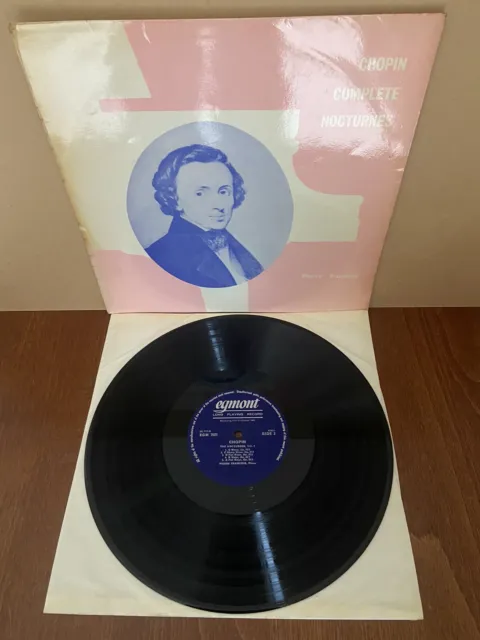 CHOPIN complete Nocturnes - Pierre Francois Piano - Egmont UK Pressing