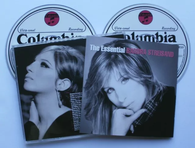 BARBRA STREISAND - THE ESSENTIAL BARBRA STREISAND (2-CD Set 2002) Greatest Hits