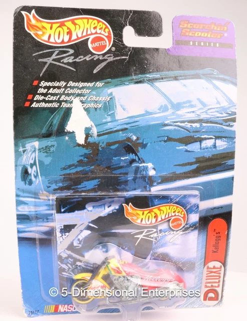 Hot Wheels Scorchin' Scooter Moto - Modèle 2005 Rebel Rides - Long Card Américaine