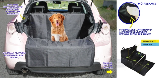 Telo Auto Per Cani Bagagliaio MTM Vasca Baule Per Toyota C-HR 2017-2023 - Protezione Bagagliaio Antiscivolo E Impermeabile Vasca Baule Toyota C-HR - 3