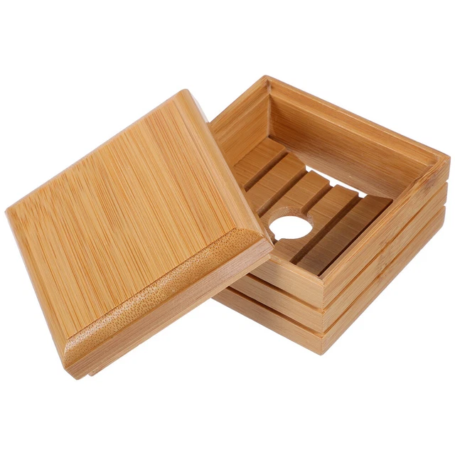 Porte éponge en bois