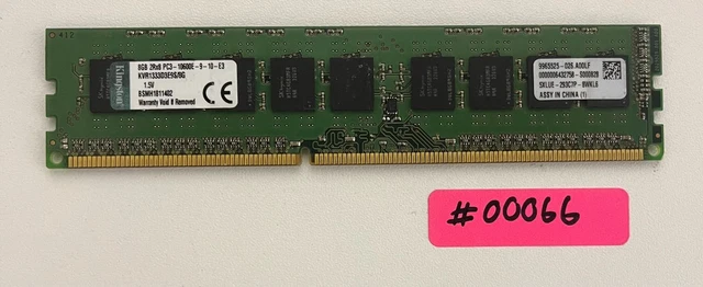 8GB DDR3 PC3-12800E ECC UDIMM (Kingston KVR16E11/8 Equivalente - Foto 7