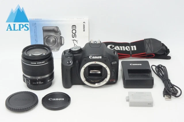 CANON EOS KISS X3 + EF-S 18-55mm IS + 55-250mm IS w/ 1 shots