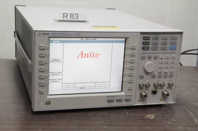 KEYSIGHT AGILENT E5515C 8960 Series 10 ANITE WIRELESS COMMUNICATION TEST # R83