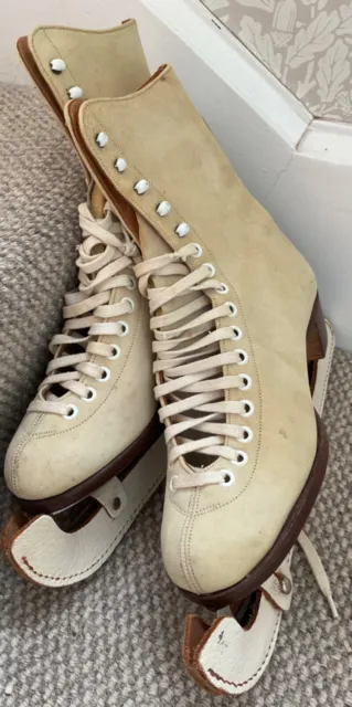 Fagan Vintage Ice Skates Size 4.5.