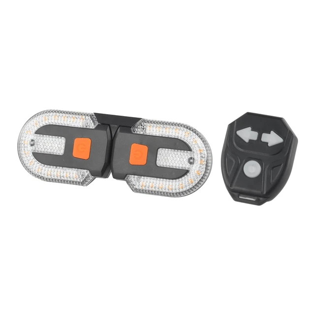 Clignotant Sans Fil Rechargeable USB Pour Trottinette M365 - Feux Arrière LED étanches Avec Télécommande