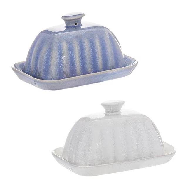 Beurrier artisanal à eau conservateur 105 ml rustique - Poterie Turgis