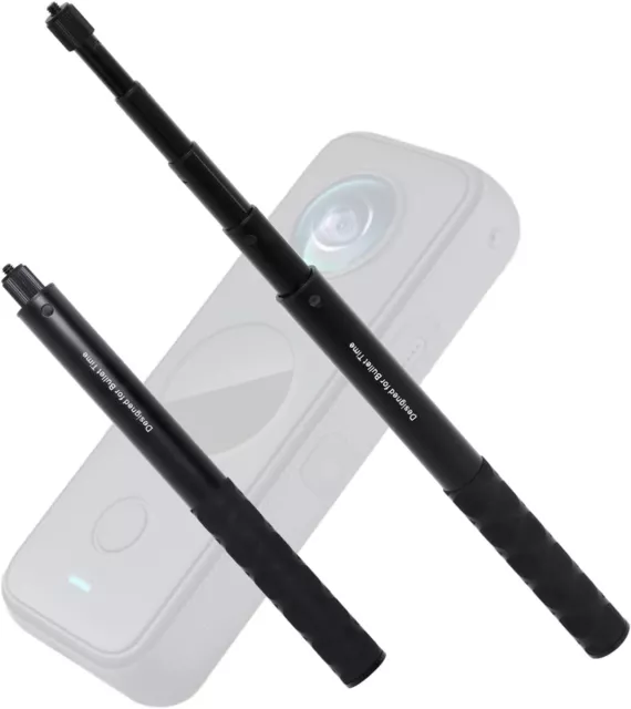 Invisible Selfie Stick 1/4 Inch Screw Compatible with Insta360/ ONE X3/ ON... US