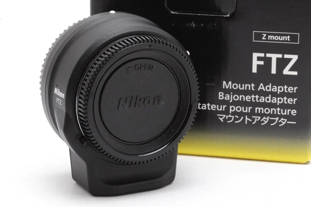 Near Mint Nikon FTZ Mount Adapter with Box #42847