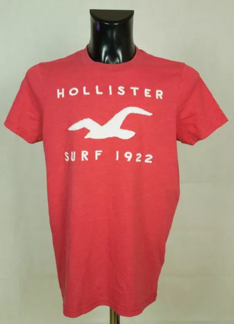 - Camiseta Hollister Para Hombre Talla L (Etiqueta Xl) Gc #../