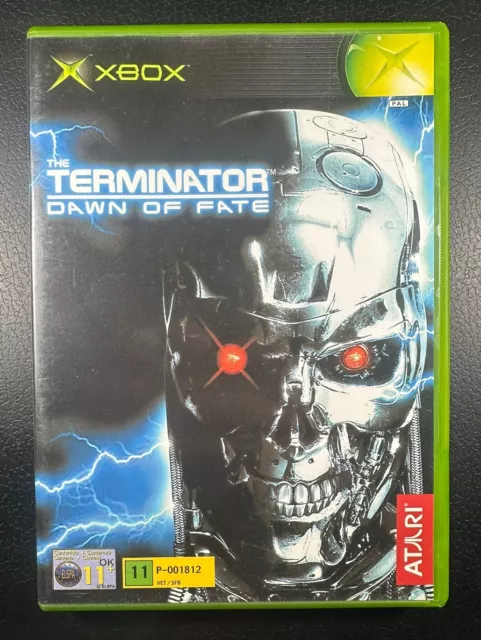 The Terminator Dawn Of Fate Microsoft Xbox 2002 Game Complete With Manual