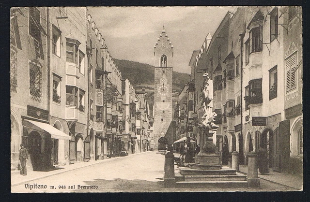 1 AK ANSICHTSKARTE CARTOLINA VIPITENO SUL BRENNERO STERZING SÜDTIROL (i2714)