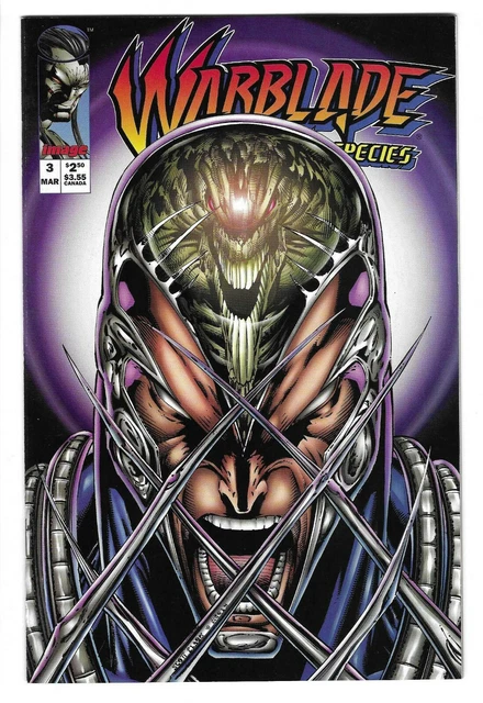 WARBLADE: ENDANGERED SPECIES #3 -- HI-GRADE! Image! Mar 1995! NM-     ***B3G1***