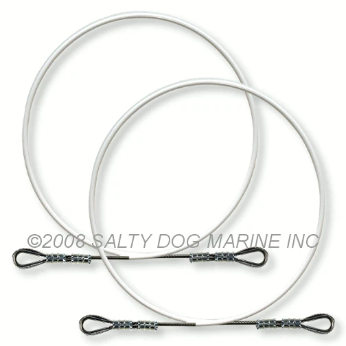 Prindle 18 Bridle Wires White (2) - New ( #2-461241 )