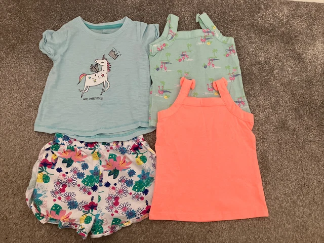Baby Girls 9-12 Month Summer clothes Bundle
