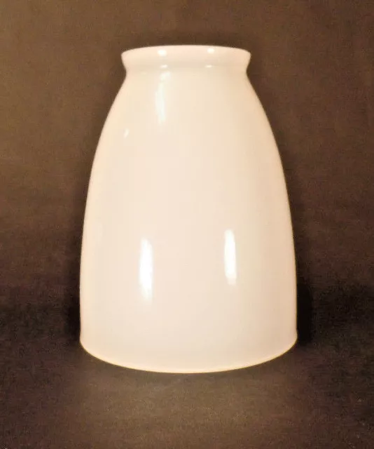Venicia Lighting Glass 2 1/4" Fitter Cased Opal White Glass Fixture Lamp Shade