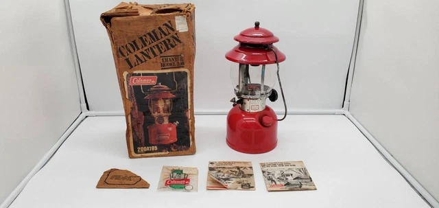 Vintage. Linterna de queroseno PRIMUS 1020, lámpara de camping de parafina, luz de camping, lámpara de presión de petróleo 1937 - México