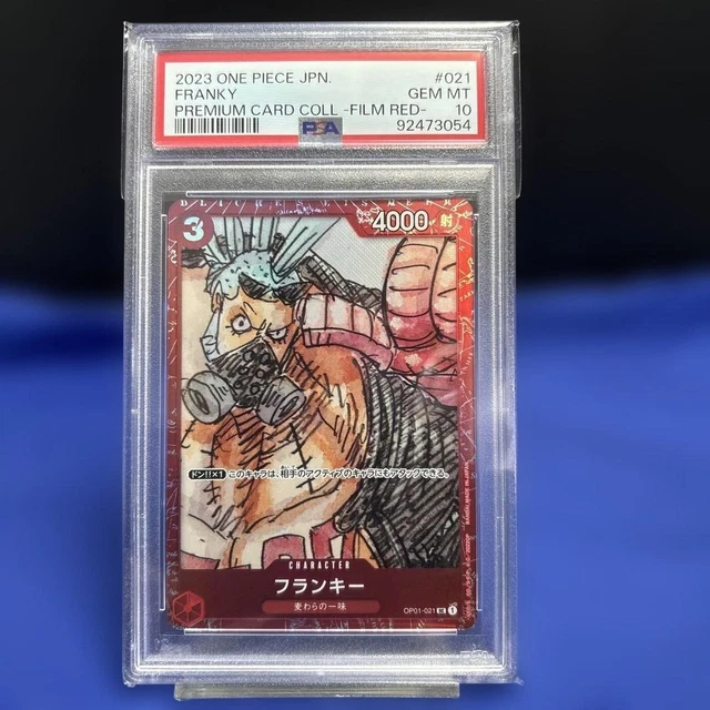 FRANKY FILM RED Promo One Piece Card Japanese PSA 10 $274.26