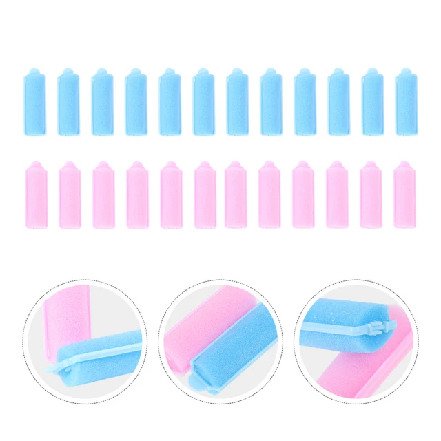 24 piezas rizador para cabello rizador esponja rizado rizador rizador para mujeres rizado