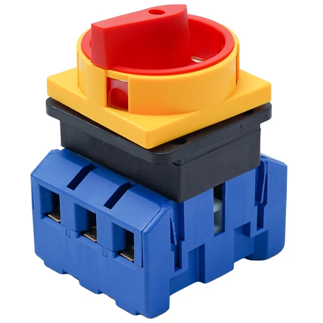 Interrupteur à Bascule LED Bleu 12V-24V - VISSQH | Pour Voiture, Camion, Bateau | Étanche Et Robust