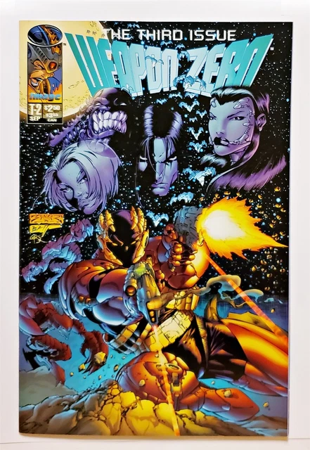 Weapon Zero #3 (T-2) (Sept 1995, Image) 9.0 VF/NM