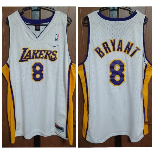 Nike, Shirts, Nike Kobe Bryant Los Angeles Lakers Rewind 961 Swingman  Jersey Nba Sewn 3xl