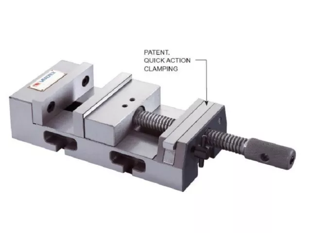 NEU vertikal horizontal Präzisions Maschinenschraubstock Backenbreite 105 mm BZT