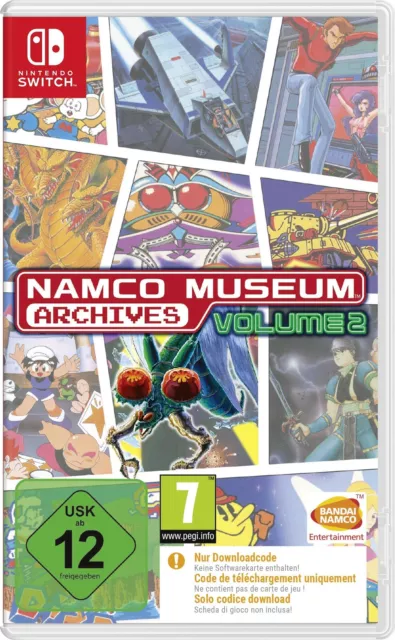 Namco Museum Archives Vol.2 Switch Code in a box (Nintendo Switch)