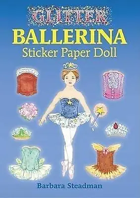 Glitter Ballerina Sticker Paper Doll Dover Little