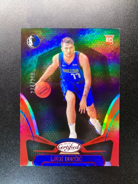 安い販売中 NBAカード Luka Doncic Certified Red /299 RC bigg.fit