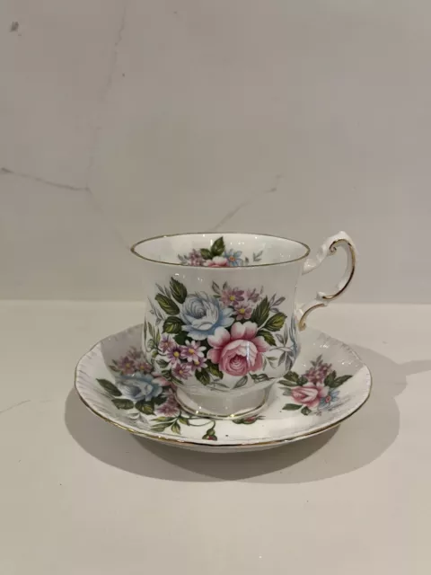 Paragon Pink Rose Flower Festival Teacup And Saucer