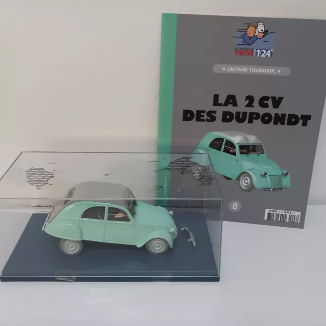 Tintin Hatchette 1/24 Car - La 2 Cv Des Dupondt - N° 8