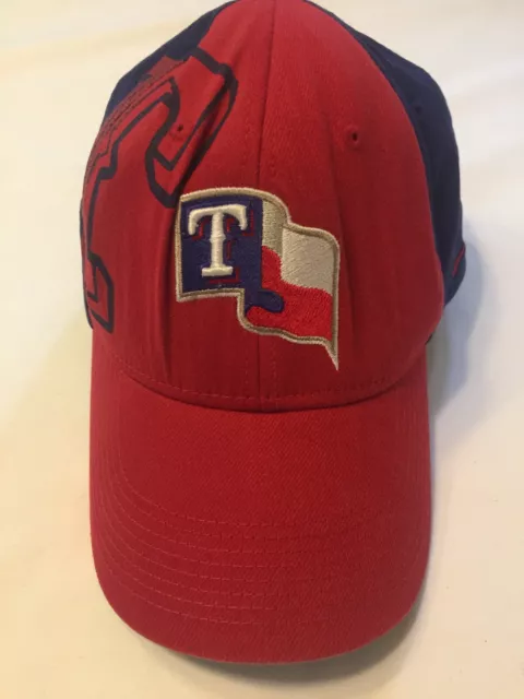 Euc Nike Team Genuine Merchandise Texas Rangers Baseball Hat Elastic 1 Size Mlb