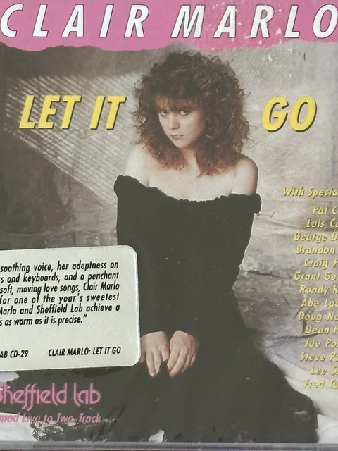 LET IT GO: Clair Marlo- Sheffield Lab CD-29 First Edition CD